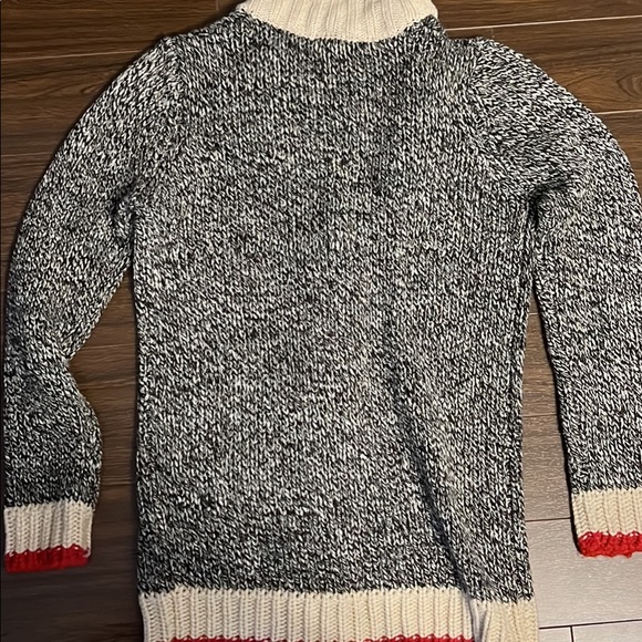 Button down cardigan blue notes size small - Picture 5 of 5